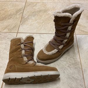 Timberland Kenniston Tall Mukluk Boots, Chestnut, Size 11